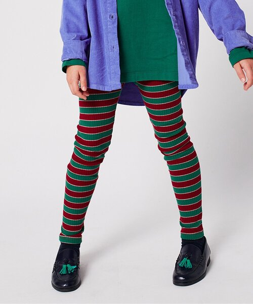 BOBO CHOSES(ボボショーズ)の「Multicolor stripesレギンス【キッズ】(レギンス/スパッツ・キッズ・その他11・120/110/100)」の1枚目の写真
