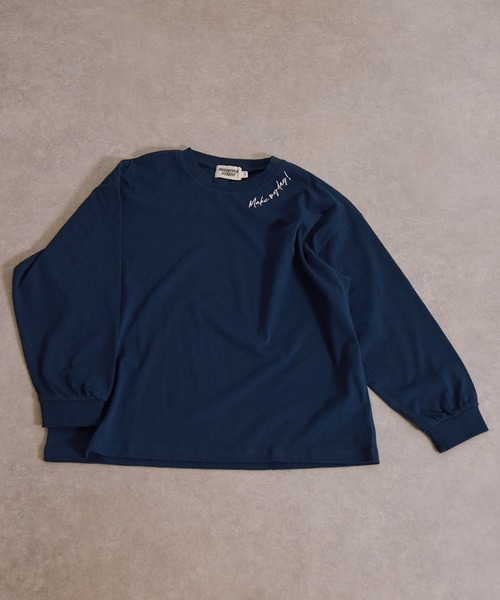 PAIRMANON STREET（ペアマノンストリート）の「刺繍 長袖 Tシャツ