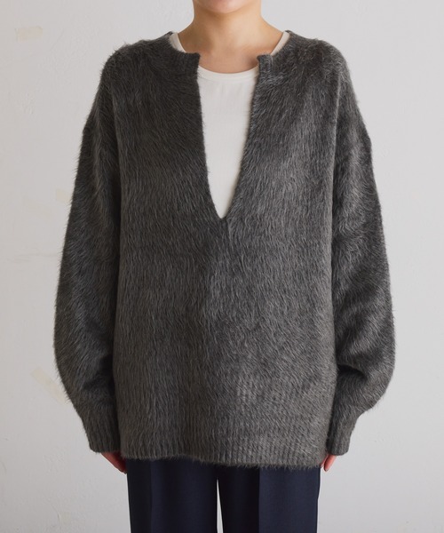 コラージュガリャルダガランテ　エアリー深Vニット COLLAGE GALLARDAGALANTE｜エアリー深Vニット | Rakuten Fashion(楽天