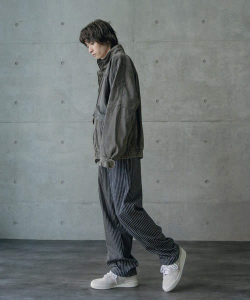 RATTLE TRAP（ラトルトラップ）の「12ozスラブデニムスタンドブルゾン（デニムジャケット・メンズ・ブルー/ブラック・L/M）」の5枚目の写真