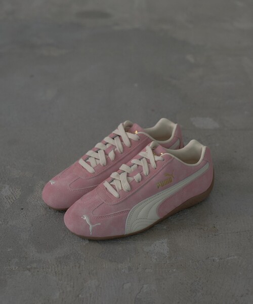GALLEST（ギャレスト）の「【PUMA】ユニセックス スピードキャット フェイデッド スニーカー（スニーカー・レディース・イエロー系その他/ベビーピンク・45）」の2枚目の写真