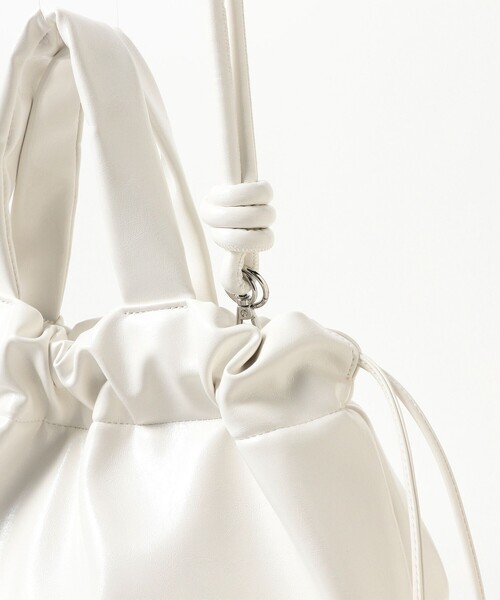 Ray BEAMS（レイビームス）の「ビッグ マルチ トート（トートバッグ・レディース・ホワイト/ブラック・ONE SIZE）」の13枚目の写真