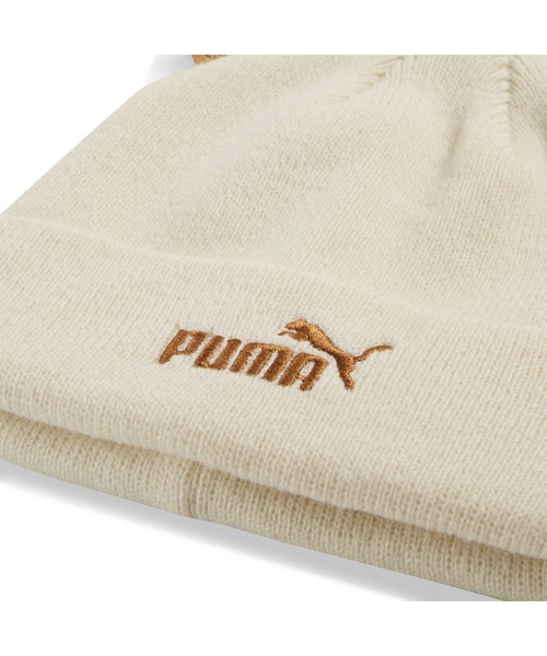 PUMA（プーマ）の「PUMA プーマ キッズ アニマル ミッドクラウン ビーニー（ニットキャップ/ビーニー・キッズ・オフホワイト/ダークベージュ・S）」の8枚目の写真