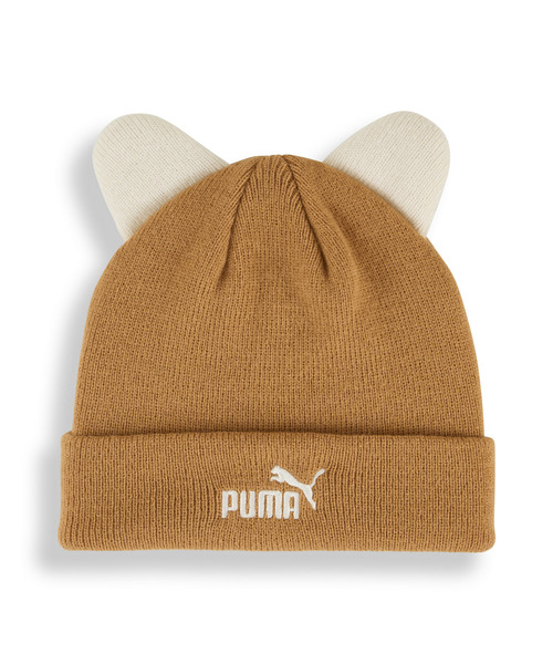 PUMA（プーマ）の「PUMA プーマ キッズ アニマル ミッドクラウン ビーニー（ニットキャップ/ビーニー・キッズ・オフホワイト/ダークベージュ・S）」の10枚目の写真