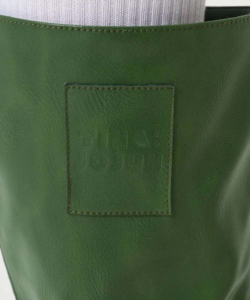 TINA：JOJUN（ティーナジョジュン）の「ルーズ ミドル ブーツ TINA：JOJUN（ブーツ・レディース・ブラック/グリーン・S/M/L）」の6枚目の写真