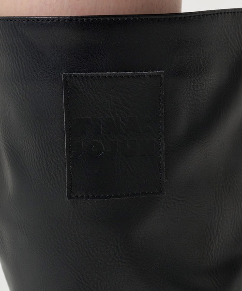 TINA：JOJUN（ティーナジョジュン）の「ルーズ ミドル ブーツ TINA：JOJUN（ブーツ・レディース・ブラック/グリーン・S/M/L）」の12枚目の写真