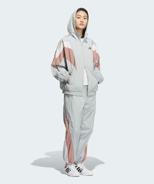 adidas(アディダス)の「STSV ウーブンジャケット / アディダス adidas(ナイロンジャケット・レディース・ブラック/グレー・MEDIUM/SMALL/X-SMALL/XX-LARGE/LARGE/X-LARGE)」の10枚目の写真
