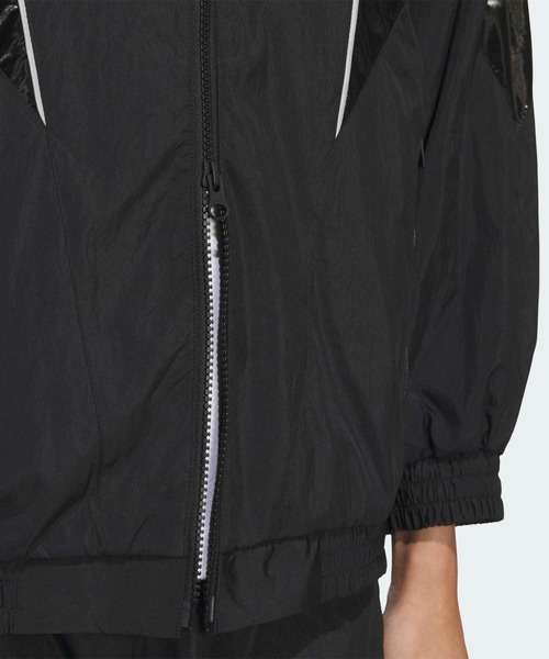 adidas(アディダス)の「STSV ウーブンジャケット / アディダス adidas(ナイロンジャケット・レディース・ブラック/グレー・MEDIUM/SMALL/X-SMALL/XX-LARGE/LARGE/X-LARGE)」の5枚目の写真