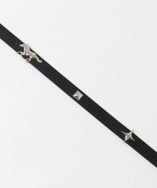 Three Four Time(スリーフォータイム)の「ウエスタンモチーフベルト(ベルト・レディース・グレー/ブラック・FREE)」の11枚目の写真
