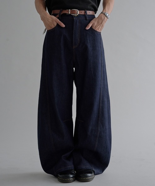 epnok（エプノック）の「カーブデニムパンツ（デニムパンツ）」 - WEAR