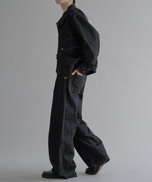 epnok（エプノック）の「カーブデニムパンツ（デニムパンツ）」 - WEAR
