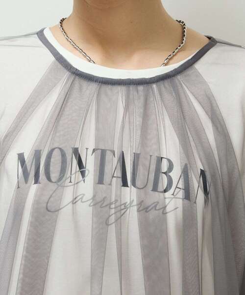 ELENCARE DUE（エレンカーレデュエ）の「・ELENCARE DUE チュールワンピース（ワンピース・レディース・ブラック/チャコールグレー/ブラウン・FREE）」の17枚目の写真