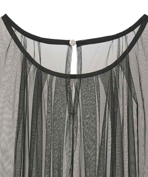 ELENCARE DUE（エレンカーレデュエ）の「・ELENCARE DUE チュールワンピース（ワンピース・レディース・ブラック/チャコールグレー/ブラウン・FREE）」の21枚目の写真