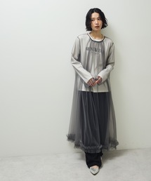 ELENCARE DUE | ・ELENCARE DUE チュールワンピース(ワンピース)