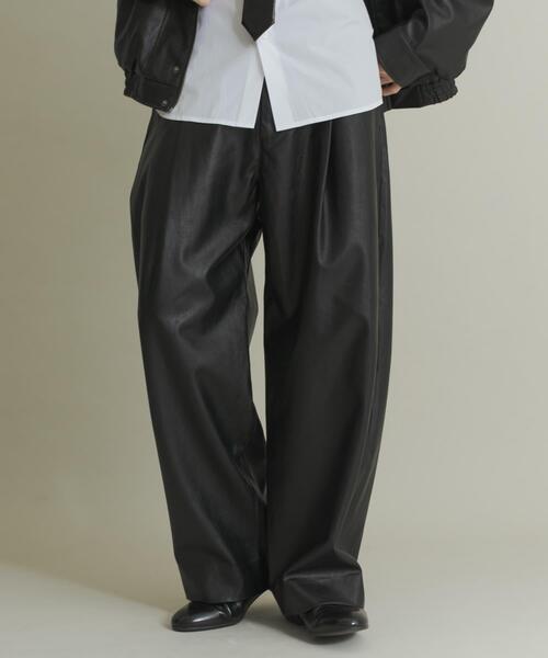 SENSE OF PLACE by URBAN RESEARCH（センスオブプレイスバイアーバンリサーチ）の「FLカーブパンツ（その他パンツ・メンズ・ブラック・MEDIUM/LARGE）」の8枚目の写真