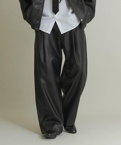 SENSE OF PLACE by URBAN RESEARCH（センスオブプレイスバイアーバンリサーチ）の「FLカーブパンツ（その他パンツ・メンズ・ブラック・MEDIUM/LARGE）」の11枚目の写真