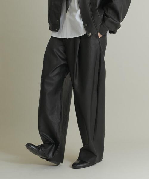 SENSE OF PLACE by URBAN RESEARCH（センスオブプレイスバイアーバンリサーチ）の「FLカーブパンツ（その他パンツ・メンズ・ブラック・MEDIUM/LARGE）」の12枚目の写真