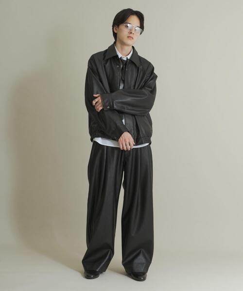 SENSE OF PLACE by URBAN RESEARCH（センスオブプレイスバイアーバンリサーチ）の「FLカーブパンツ（その他パンツ・メンズ・ブラック・MEDIUM/LARGE）」の14枚目の写真