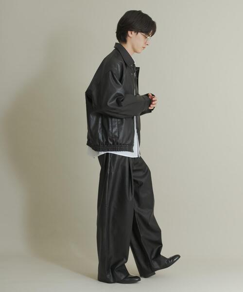 SENSE OF PLACE by URBAN RESEARCH（センスオブプレイスバイアーバンリサーチ）の「FLカーブパンツ（その他パンツ・メンズ・ブラック・MEDIUM/LARGE）」の16枚目の写真