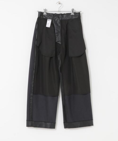 SENSE OF PLACE by URBAN RESEARCH（センスオブプレイスバイアーバンリサーチ）の「FLカーブパンツ（その他パンツ・メンズ・ブラック・MEDIUM/LARGE）」の2枚目の写真