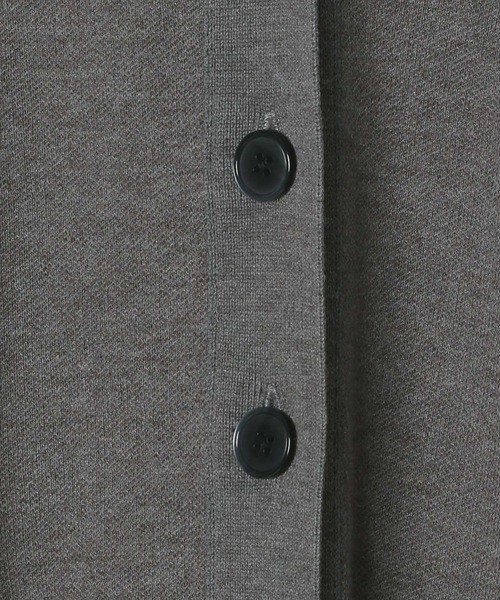 GLOBAL WORK（グローバルワーク）の「スウェットライクVネックカーディガン/571348（カーディガン/ボレロ・レディース・フューシャピンク/グリーン系その他6/グレー/ブラック/アイボリー・MEDIUM/LARGE）」の14枚目の写真