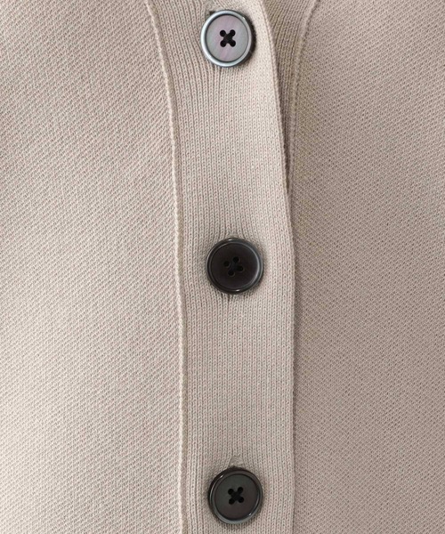 GLOBAL WORK（グローバルワーク）の「スウェットライクVネックカーディガン/571348（カーディガン/ボレロ・レディース・フューシャピンク/グリーン系その他6/グレー/ブラック/アイボリー・MEDIUM/LARGE）」の15枚目の写真