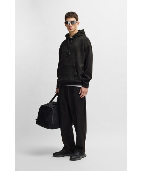 BOSS(ボス)の「プルオーバー スクエアロゴ フーディ(パーカー・メンズ・ブラック・M/XXL/L/XS/XL/S)」の4枚目の写真