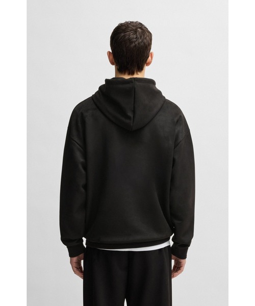 BOSS(ボス)の「プルオーバー スクエアロゴ フーディ(パーカー・メンズ・ブラック・M/XXL/L/XS/XL/S)」の3枚目の写真