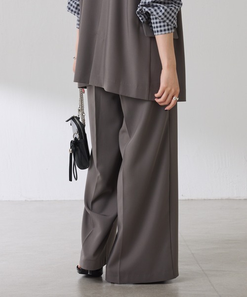 COLLAGE GALLARDAGALANTE（コラージュガリャルダガランテ）の「イージーセットアップ/2点セットアイテム/セレモニー対応/WEB限定（セットアップ・レディース・ブラック/ベージュ/グレー・FREE）」の22枚目の写真