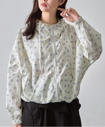 mul.（ムル）の「JK　ミニフラワー柄ブルゾン（ブルゾン）」