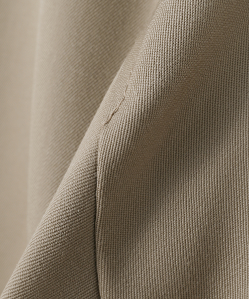 Spick & Span（スピックアンドスパン）の「ステンカラーウールトレンチ（ステンカラーコート・レディース・ベージュ・36/38）」の3枚目の写真