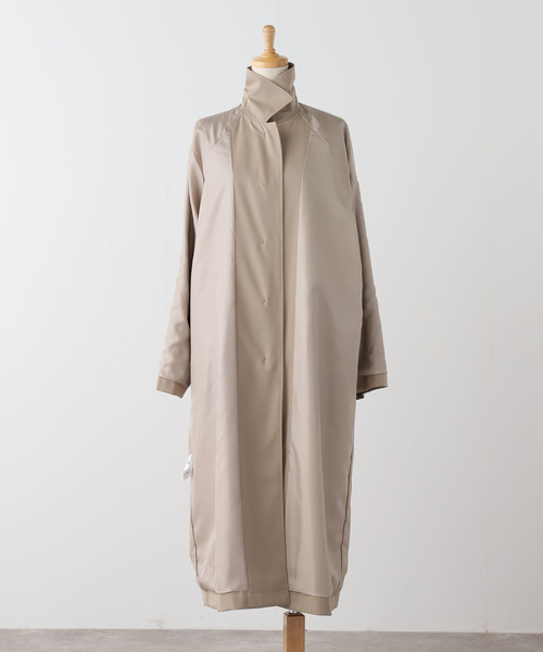 ステンカラーウールトレンチ（ステンカラーコート）｜Spick