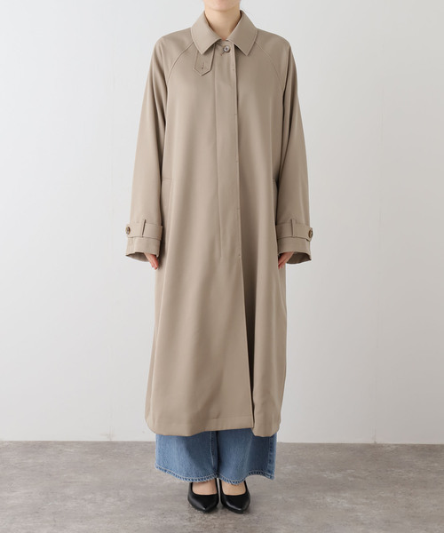 ステンカラーウールトレンチ（ステンカラーコート）｜Spick