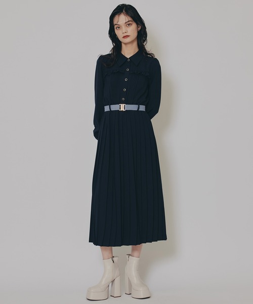 REDYAZEL(レディアゼル)の「スクエアショートブーツ(ブーツ・レディース・ブラック/オフホワイト/ダークブラウン・MEDIUM/LARGE)」の4枚目の写真