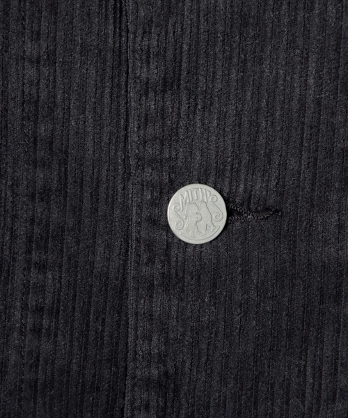 SMITH'S（スミス）の「【SMITH'S×BAYFLOW】別注コーデュロイワークジャケット（カバーオール・メンズ・ブラック・LARGE/MEDIUM）」の11枚目の写真