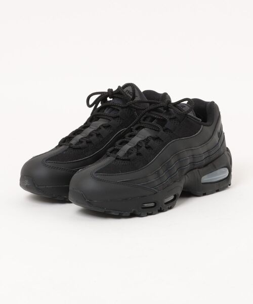 NIKE(ナイキ)の「NIKE ナイキ AIRMAX 95 BIG BUBBLE エア マックス 95 ビッグバブル MHM8755 001BLK/BLK(スニーカー・メンズ・ブラック・26.0cm/25.5cm/25.0cm/29.0cm/28.5cm/28.0cm/27.5cm/27.0cm/26.5cm/24.5cm/24.0cm/31cm/30.0cm/29.5cm/32cm)」の1枚目の写真