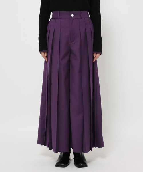 HARE（ハレ）の「ワイドプリーツパンツ(HARE)（スラックス）」 - WEAR