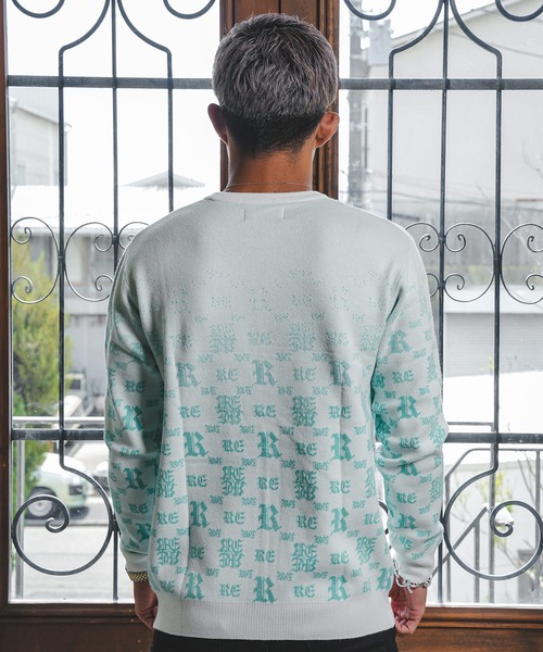 RTEGグラデーションO.Eニット（ニット/セーター）｜adamsJUGGLER