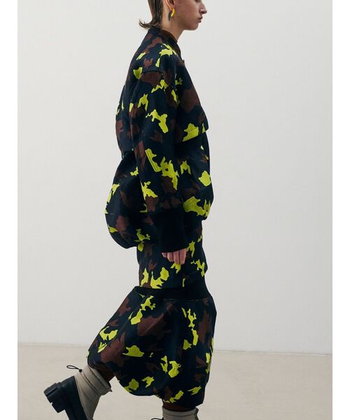 UN3D.（アンスリード）の「MIX CAMOUFLA BALLOON BZ / ミックスカモフラバルーンブルゾン（ブルゾン・レディース・ホワイト/ブラック・36/38）」の20枚目の写真