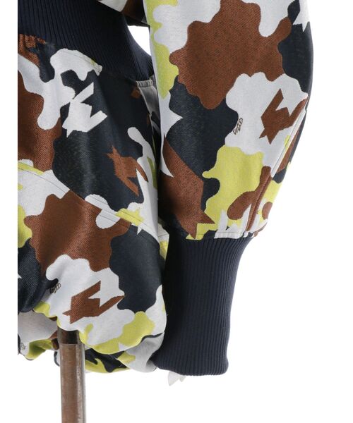 UN3D.（アンスリード）の「MIX CAMOUFLA BALLOON BZ / ミックスカモフラバルーンブルゾン（ブルゾン・レディース・ホワイト/ブラック・36/38）」の9枚目の写真