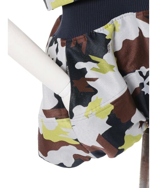 UN3D.（アンスリード）の「MIX CAMOUFLA BALLOON BZ / ミックスカモフラバルーンブルゾン（ブルゾン・レディース・ホワイト/ブラック・36/38）」の8枚目の写真