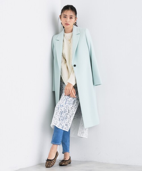 INDIVI（インディヴィ）の「【洗える】ケーブルデザイン ラウンドヘムニット（ニット/セーター・レディース・オフホワイト/グレー系4/ブラウン系その他5/ネイビー・38/15 /13/05）」の8枚目の写真