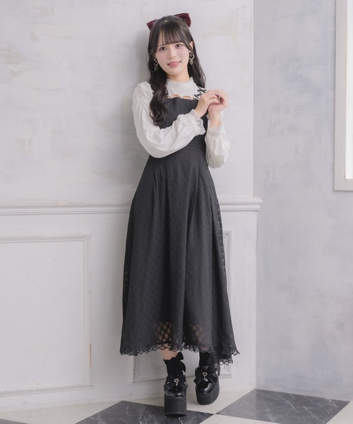 限定セール❗️【極美品】ロイスクレヨン ロマンティックワンピース！ Lois CRAYON（ロイスクレヨン）：ナッツ刺繍ワンピース « ブランド衣類