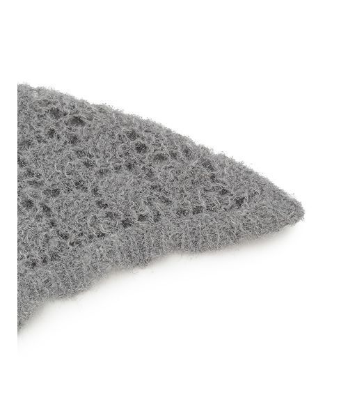 LILY BROWN（リリーブラウン）の「スノーニットバブーシュカ（その他ヘアアクセサリー・レディース・ホワイト/ライトブルー/グレー・F）」の8枚目の写真