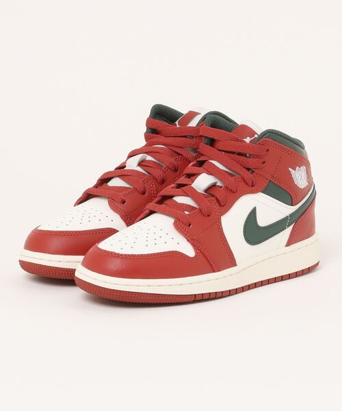 セール】JORDAN BRAND 225-25AIR JORDAN 1 MID GS エア ジョーダン 1