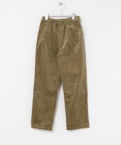 URBAN RESEARCH DOORS(アーバンリサーチドアーズ)の「『WEB/一部店舗限定』コーデュロイタックパンツ(KIDS)(その他パンツ・キッズ・ライトベージュ/モカ/チャコールグレー・150)」の2枚目の写真