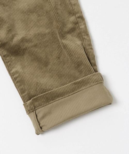 URBAN RESEARCH DOORS(アーバンリサーチドアーズ)の「『WEB/一部店舗限定』コーデュロイタックパンツ(KIDS)(その他パンツ・キッズ・ライトベージュ/モカ/チャコールグレー・150)」の7枚目の写真