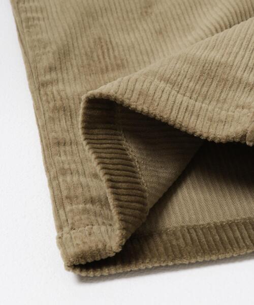 URBAN RESEARCH DOORS(アーバンリサーチドアーズ)の「『WEB/一部店舗限定』コーデュロイタックパンツ(KIDS)(その他パンツ・キッズ・ライトベージュ/モカ/チャコールグレー・150)」の9枚目の写真
