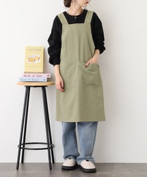 l'atelier Nuuit（アトリエヌイ）の「ウォッシュドコットン  Hタイプエプロン（エプロン）」