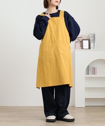 l'atelier Nuuit（アトリエヌイ）の「ウォッシュドコットン  Hタイプエプロン（エプロン）」